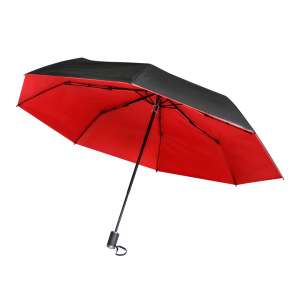 Зонт  Glamour, цвет черно-красный