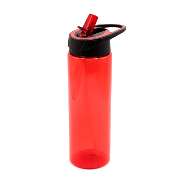 Пластиковая бутылка Mystik, цвет красная