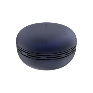 Беспроводная Bluetooth колонка Burger Inpods TWS софт-тач, цвет темно-синяя