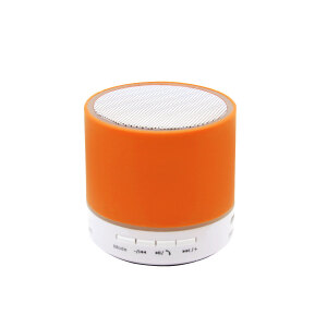 Беспроводная Bluetooth колонка Attilan (BLTS01), цвет оранжевая