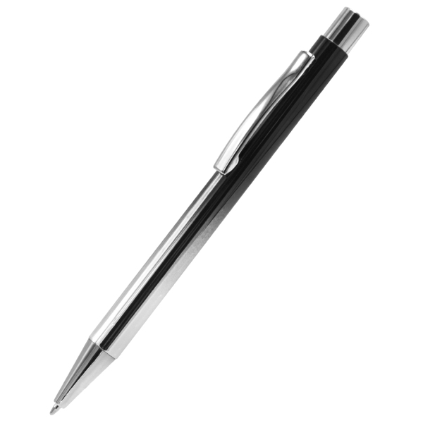 Ручка металлическая Синергия, цвет черная