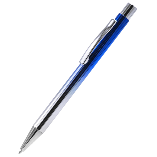 Ручка металлическая Синергия, цвет синяя