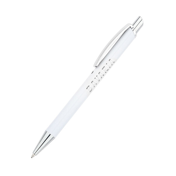 Ручка металлическая Bright, цвет серебряная