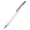 Ручка металлическая Elegant Soft софт-тач, цвет белая