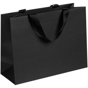 Пакет бумажный Manilla M, цвет черный