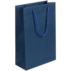Пакет бумажный Waski M, цвет синий