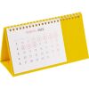 Календарь настольный Brand, цвет желтый