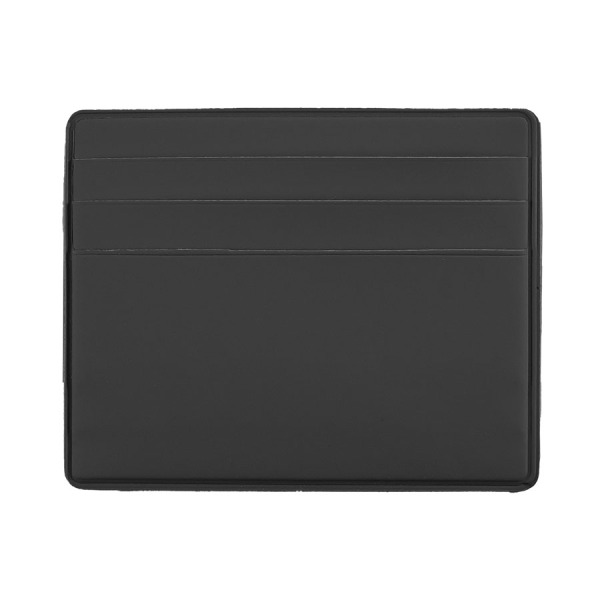 Чехол для 6 карт с отделением для денег, цвет черный, PU soft touch