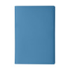 Обложка для паспорта, 13,5 х 19,5 см, цвет голубая, PU soft touch