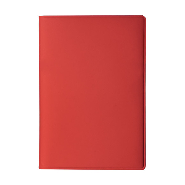 Обложка для паспорта, 13,5 х 19,5 см, цвет красная, PU soft touch