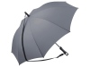 Зонт-трость 1199 Loop с плечевым ремнем, полуавтомат, цвет серый