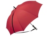 Зонт-трость 1199 Loop с плечевым ремнем, полуавтомат, цвет красный