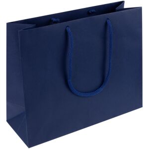 Пакет бумажный Porta S, цвет благородный синий