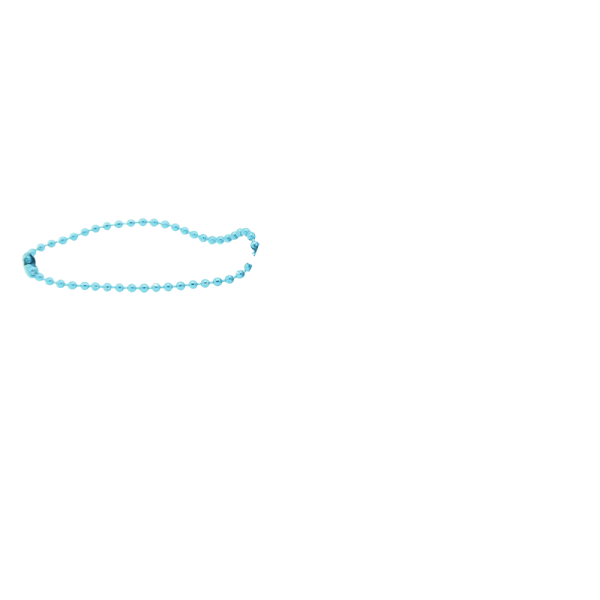 Цепочка для флешки Designer, цвет бирюзовый