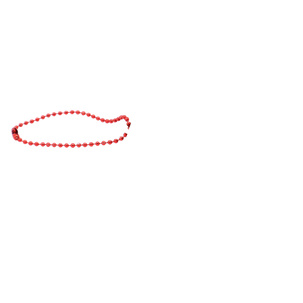 Цепочка для флешки Designer, цвет красный
