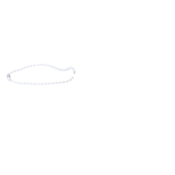 Цепочка для флешки Designer, цвет белый