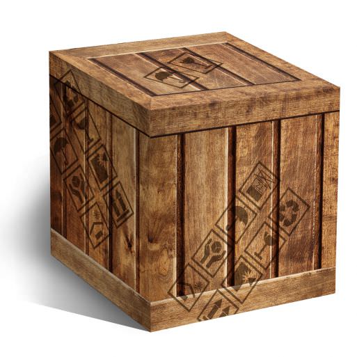 Коробка под кружку Деревянный ящик