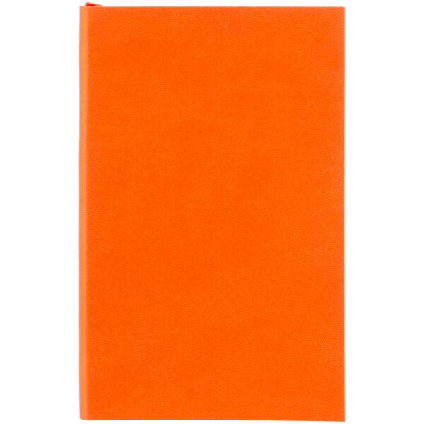 Ежедневник Flat Mini, недатированный, цвет оранжевый, без ляссе