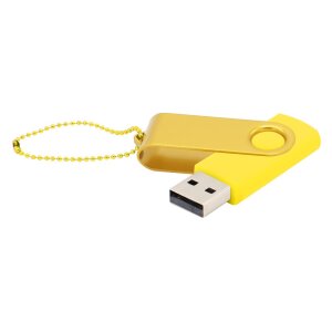 Флешка Designer To Go 2.0 USB 16Gb, цвет желтый