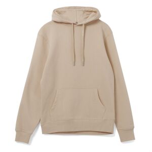 Толстовка с капюшоном унисекс Hoodie, цвет бежевая, размер M