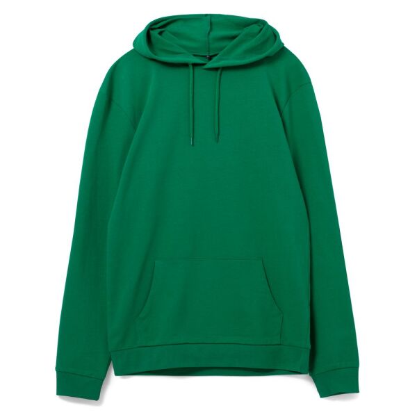 Толстовка с капюшоном унисекс Hoodie, цвет зеленая, размер M