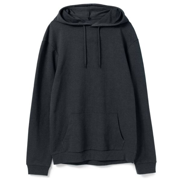 Толстовка с капюшоном унисекс Hoodie, цвет темно-серая, размер XL