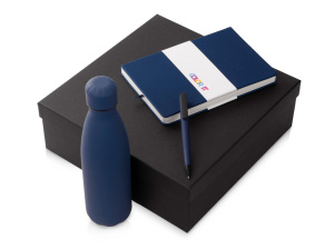 Подарочный набор c блокнотом C2, ручкой и термобутылкой