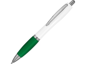 Шариковая ручка Nash, белый/зеленый, чернила синие