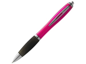 Шариковая ручка Nash, цвет розовый/черный