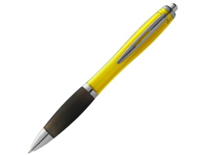 Шариковая ручка Nash желтый, синий чернила
